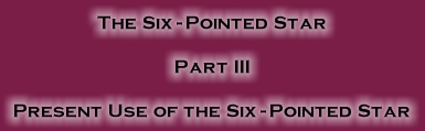 The Six-Pointed Star Part III